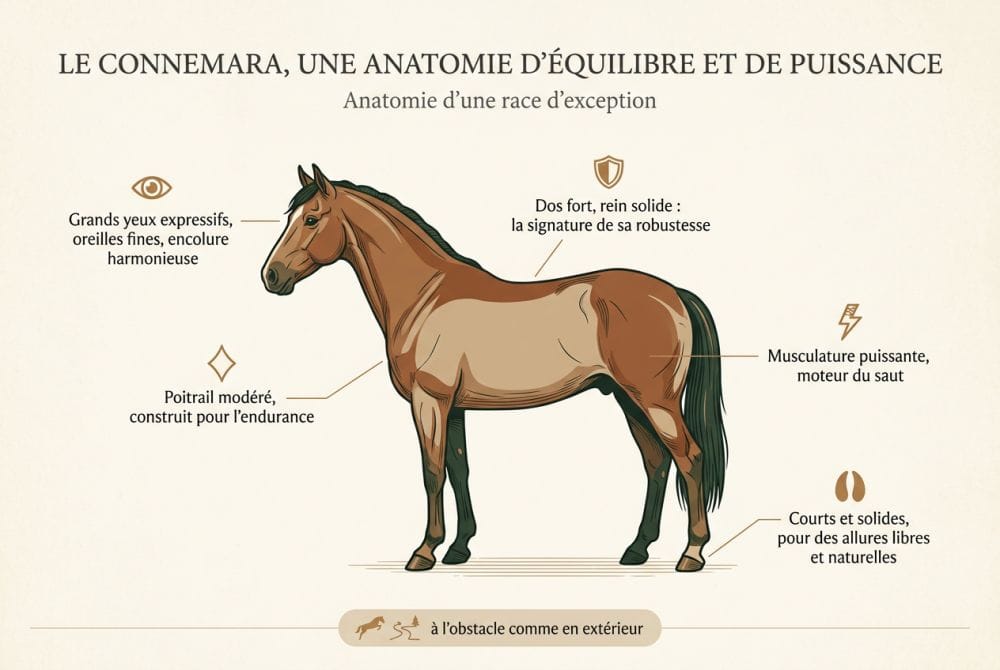 Une anatomie pensée pour l'équilibre et la puissance
