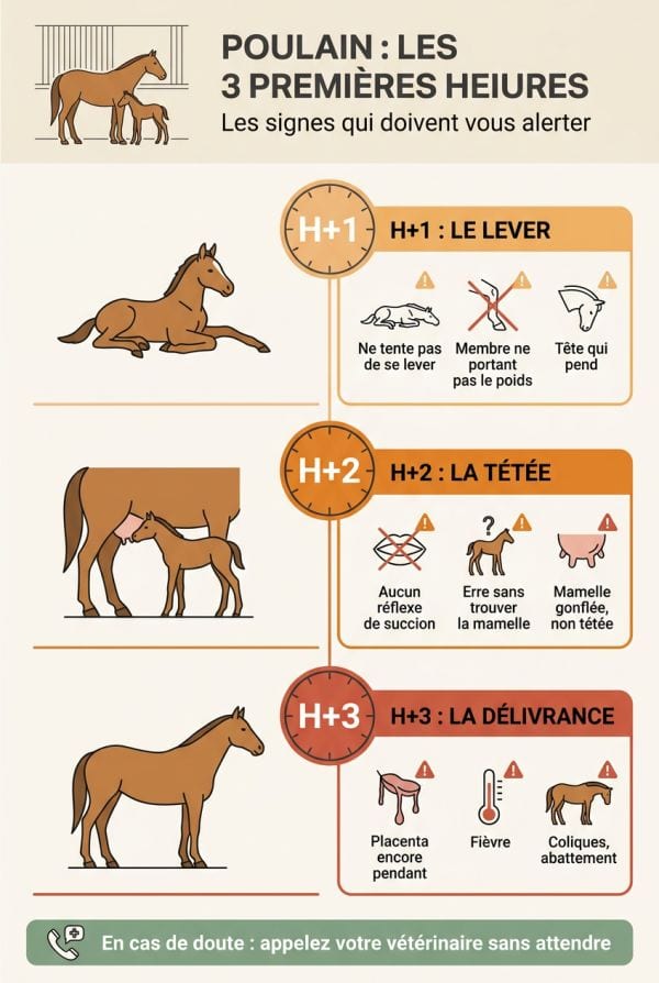 Les signes d'alerte à surveiller à chaque étape