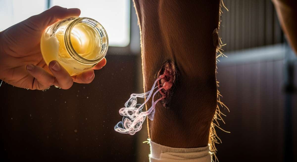 Cheval blessé : le geste qui crée le bourgeon charnu (et comment l’éviter)