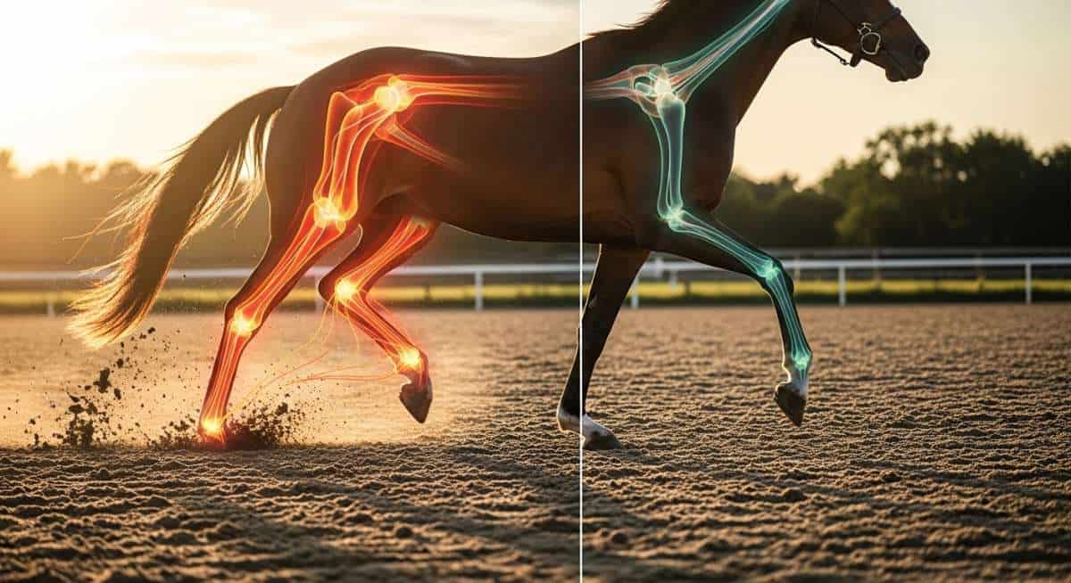 Sol mou : le piège qui peut abîmer les tendons du cheval plus que le sol dur